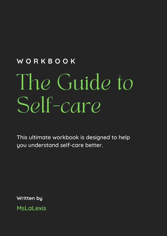 Personal Self-Care Book