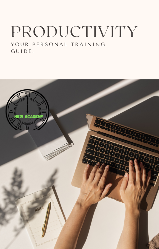 Productivity Personal Guide! E-Book